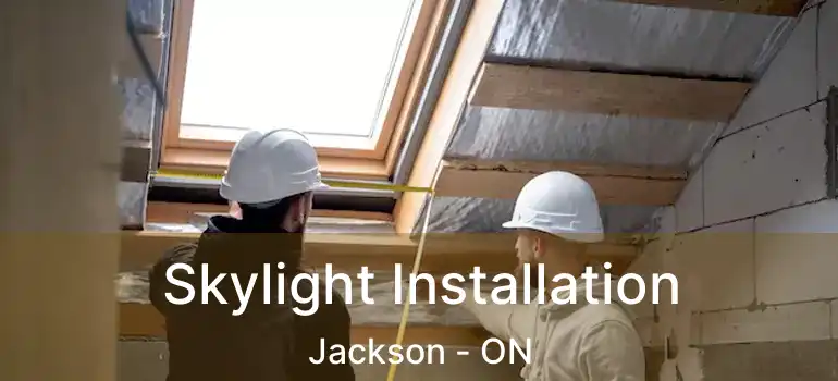  Skylight Installation Jackson - ON