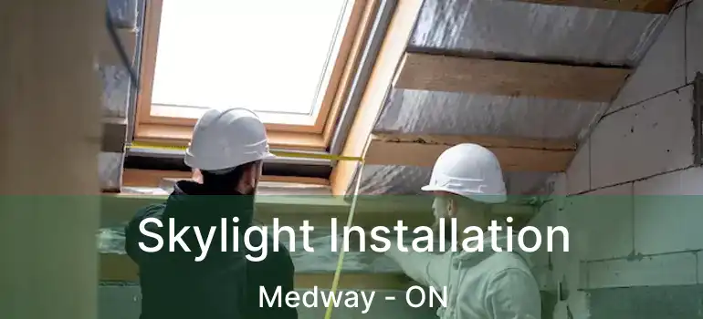  Skylight Installation Medway - ON