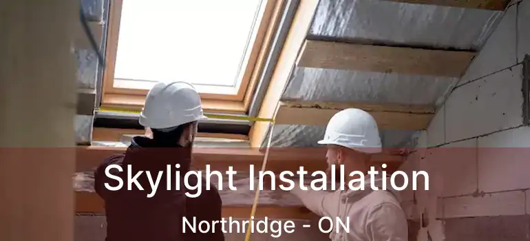  Skylight Installation Northridge - ON