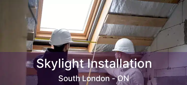  Skylight Installation South London - ON