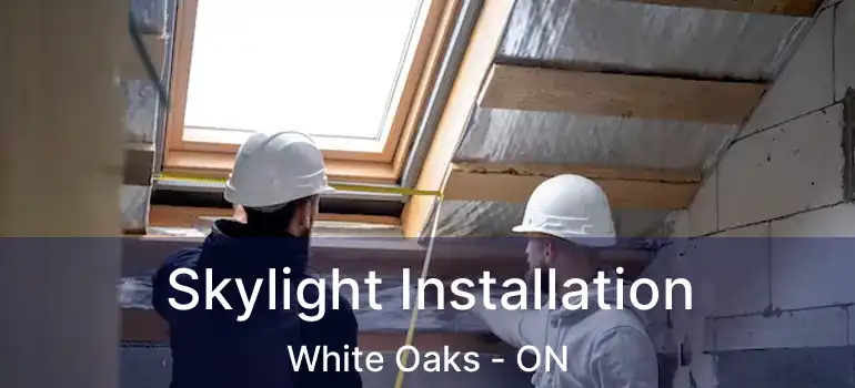 Skylight Installation White Oaks - ON