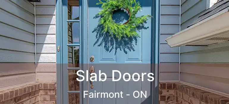  Slab Doors Fairmont - ON