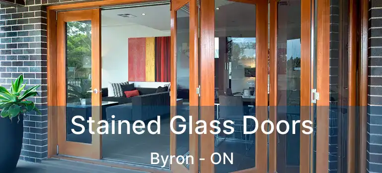  Stained Glass Doors Byron - ON