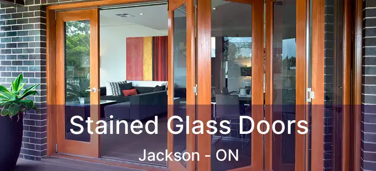  Stained Glass Doors Jackson - ON