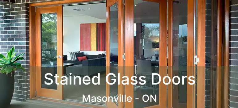  Stained Glass Doors Masonville - ON