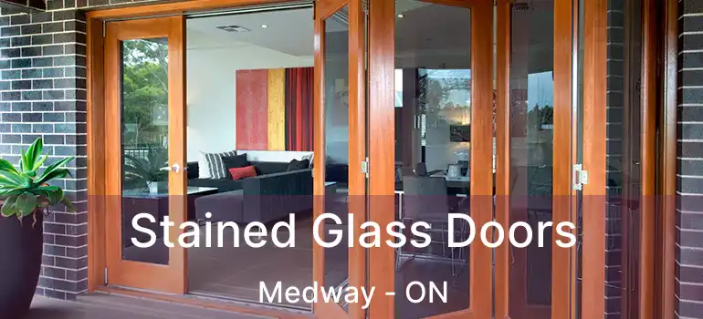  Stained Glass Doors Medway - ON