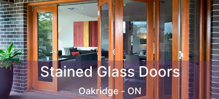  Stained Glass Doors Oakridge - ON