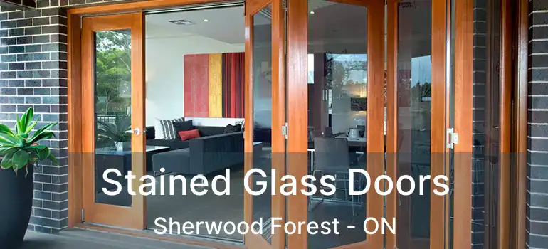  Stained Glass Doors Sherwood Forest - ON