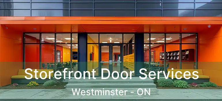  Storefront Door Services Westminster - ON