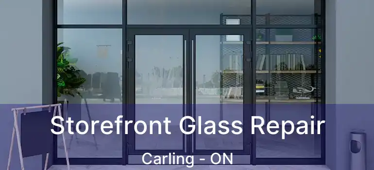  Storefront Glass Repair Carling - ON