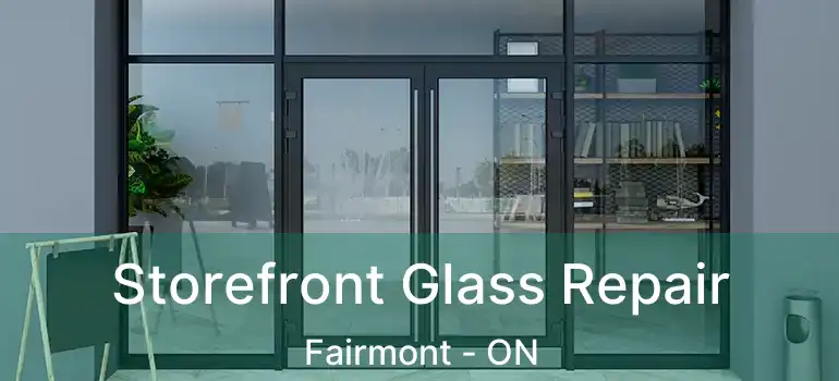  Storefront Glass Repair Fairmont - ON