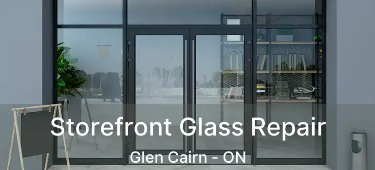  Storefront Glass Repair Glen Cairn - ON