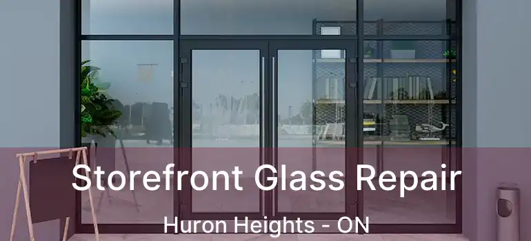  Storefront Glass Repair Huron Heights - ON
