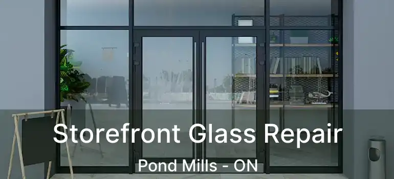  Storefront Glass Repair Pond Mills - ON