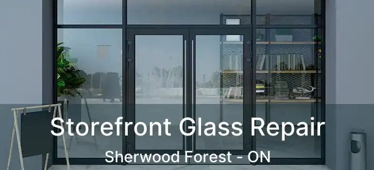  Storefront Glass Repair Sherwood Forest - ON