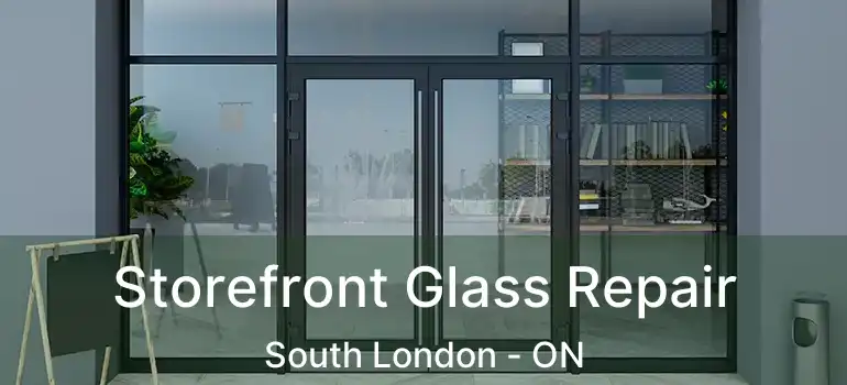  Storefront Glass Repair South London - ON