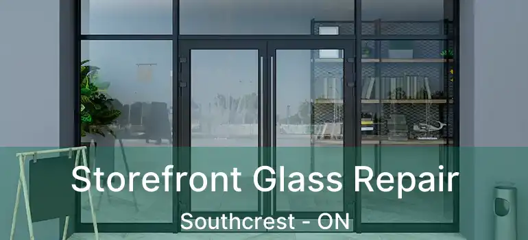  Storefront Glass Repair Southcrest - ON