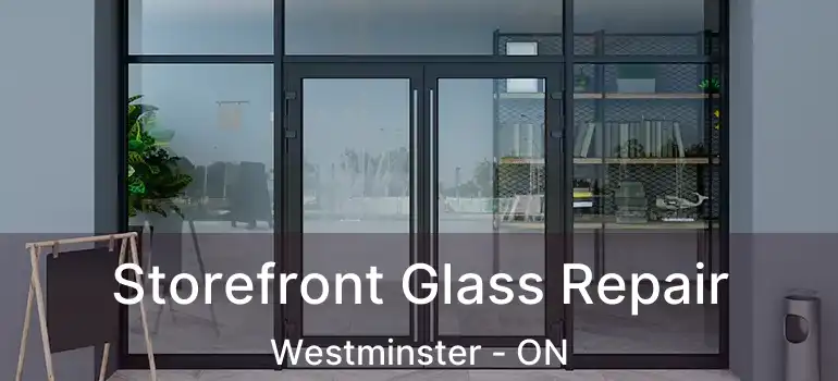  Storefront Glass Repair Westminster - ON