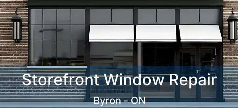  Storefront Window Repair Byron - ON