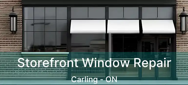  Storefront Window Repair Carling - ON