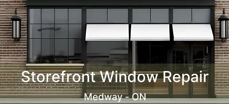  Storefront Window Repair Medway - ON