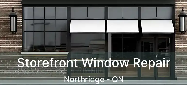  Storefront Window Repair Northridge - ON