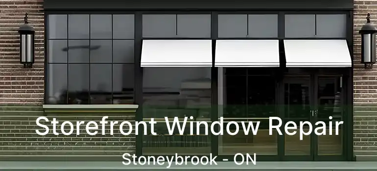  Storefront Window Repair Stoneybrook - ON
