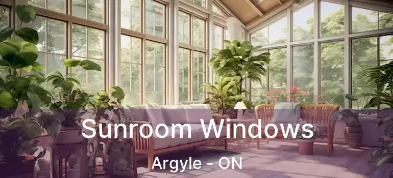  Sunroom Windows Argyle - ON