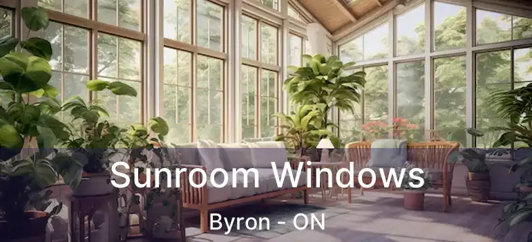  Sunroom Windows Byron - ON