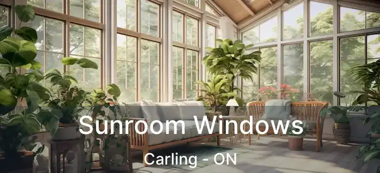  Sunroom Windows Carling - ON