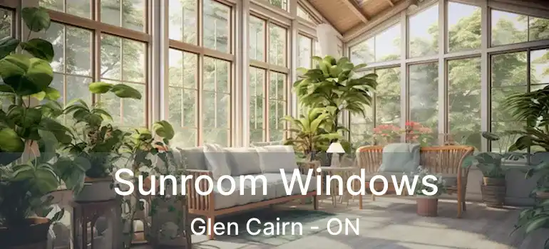  Sunroom Windows Glen Cairn - ON