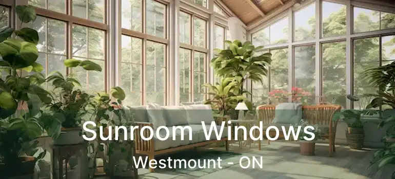  Sunroom Windows Westmount - ON