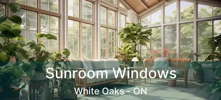  Sunroom Windows White Oaks - ON
