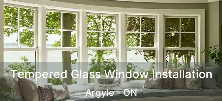  Tempered Glass Window Installation Argyle - ON