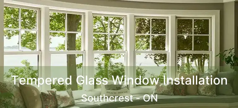  Tempered Glass Window Installation Southcrest - ON