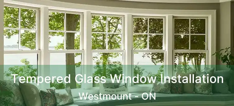  Tempered Glass Window Installation Westmount - ON