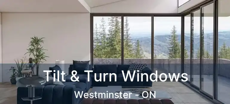  Tilt & Turn Windows Westminster - ON