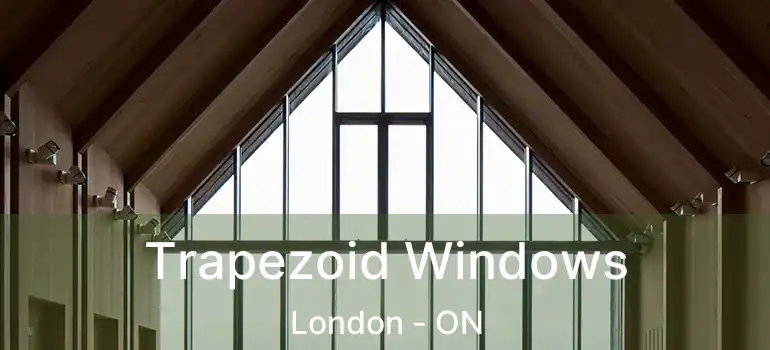  Trapezoid Windows London - ON