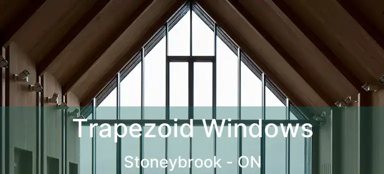  Trapezoid Windows Stoneybrook - ON