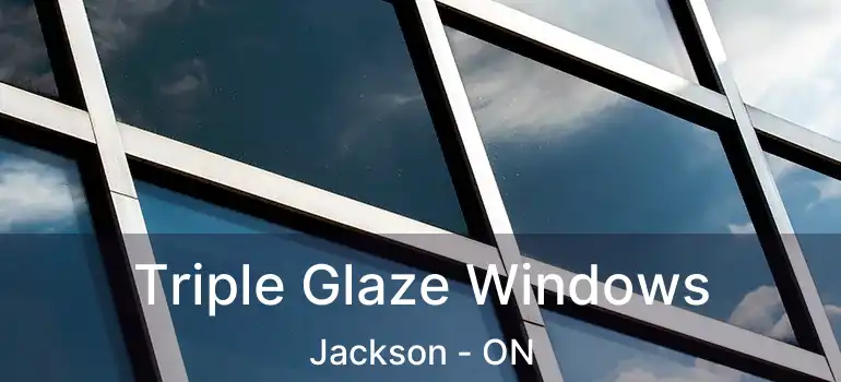  Triple Glaze Windows Jackson - ON