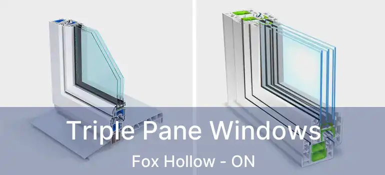  Triple Pane Windows Fox Hollow - ON
