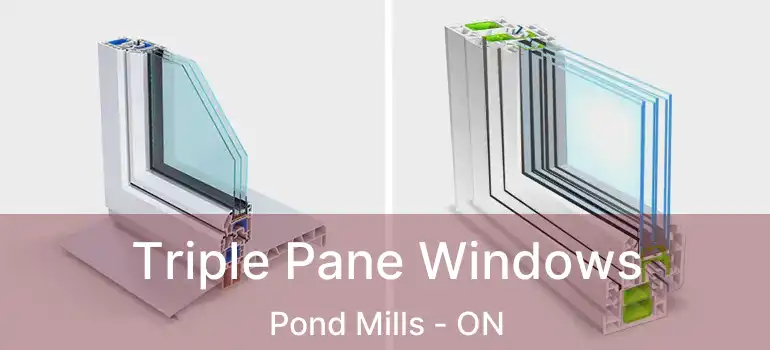  Triple Pane Windows Pond Mills - ON
