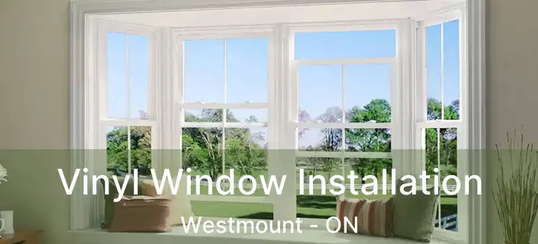  Vinyl Window Installation Westmount - ON