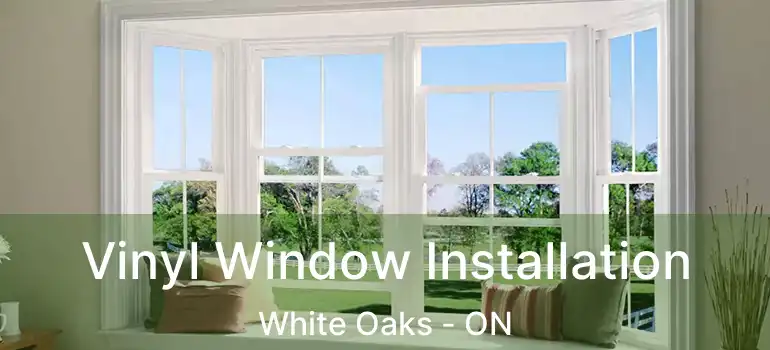  Vinyl Window Installation White Oaks - ON