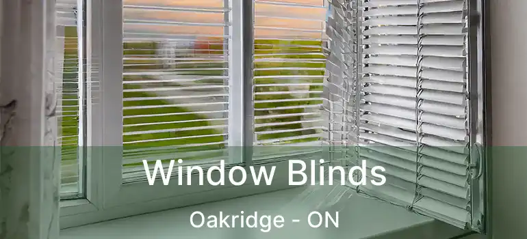  Window Blinds Oakridge - ON