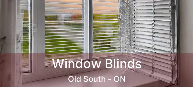  Window Blinds Old South - ON