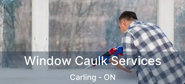  Window Caulk Services Carling - ON