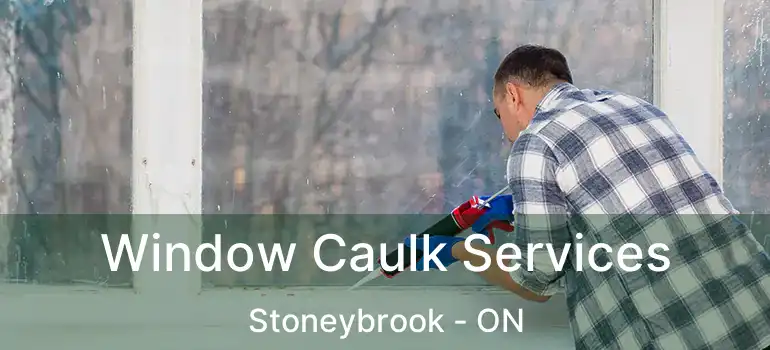  Window Caulk Services Stoneybrook - ON