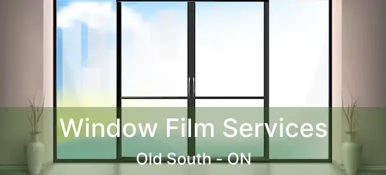  Window Film Services Old South - ON