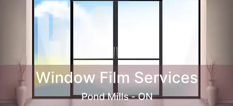  Window Film Services Pond Mills - ON